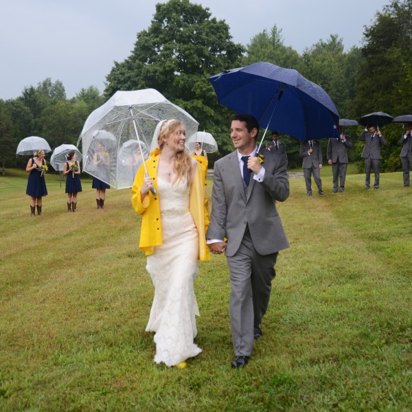 Stephanie and Eric marry at Twin Lakes Resort in the Hudson Valley